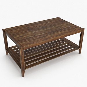 3D Briony Coffee Table Brown