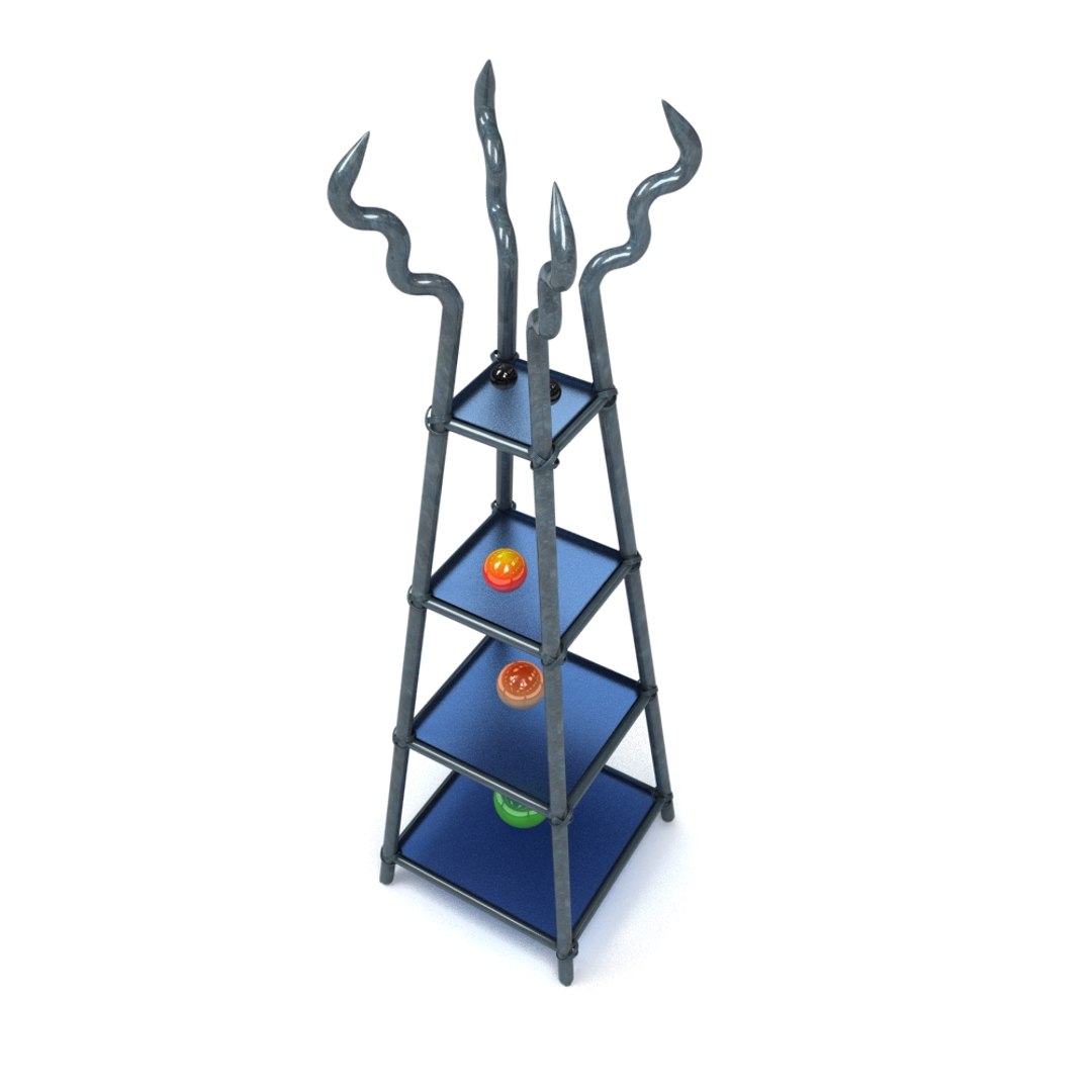 Shelf Objects 3D Model - TurboSquid 1258086
