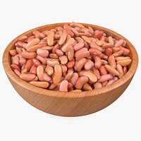 Full Bowl of Light Red Kidney Beans