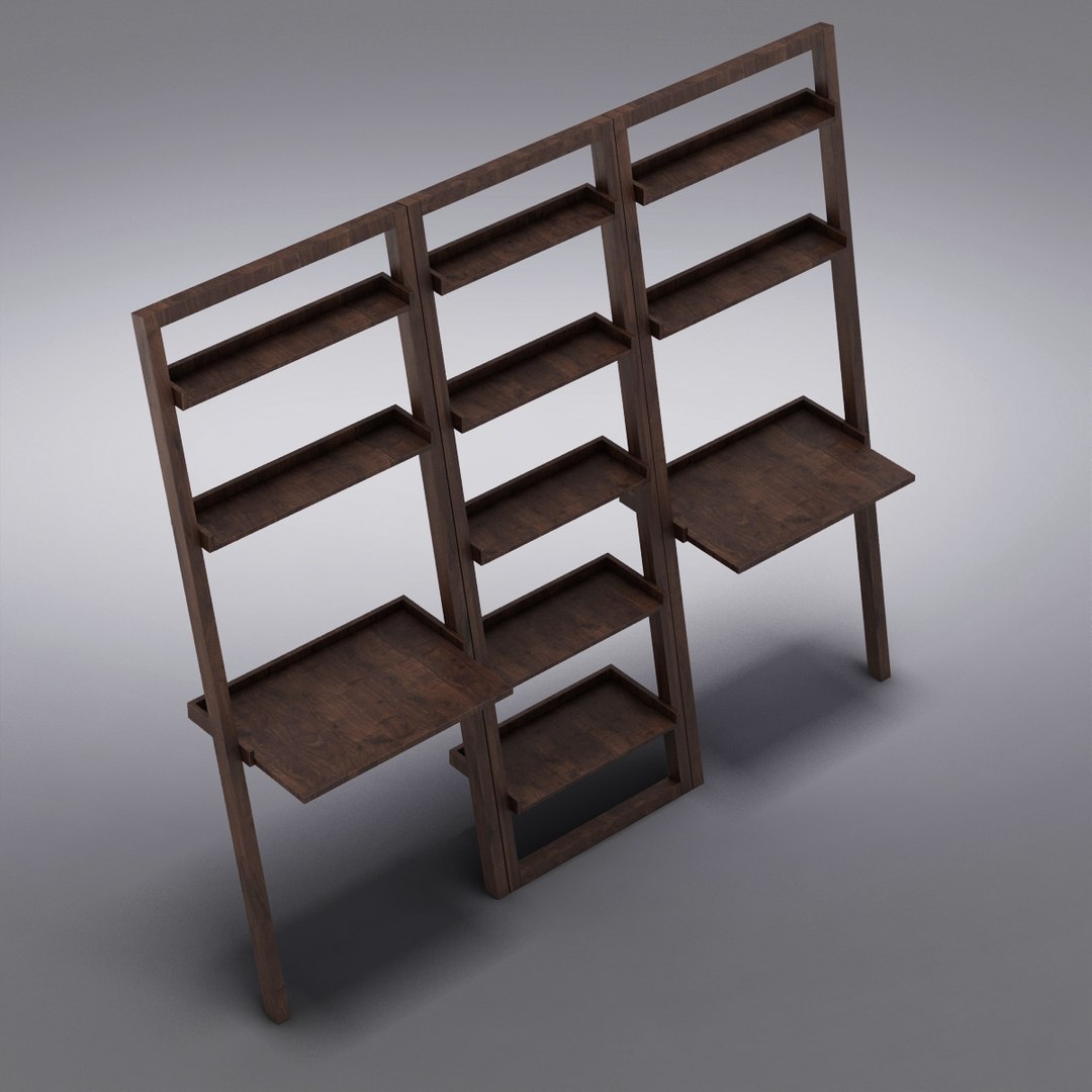 Sloane deals leaning bookcase