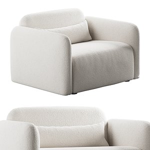 428 Camden Lounge Chair 3D model