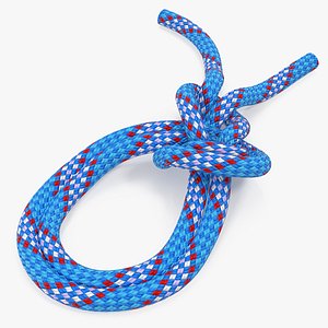 bowline bight knot 3D