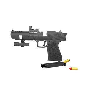 3D Desert Eagle 3D