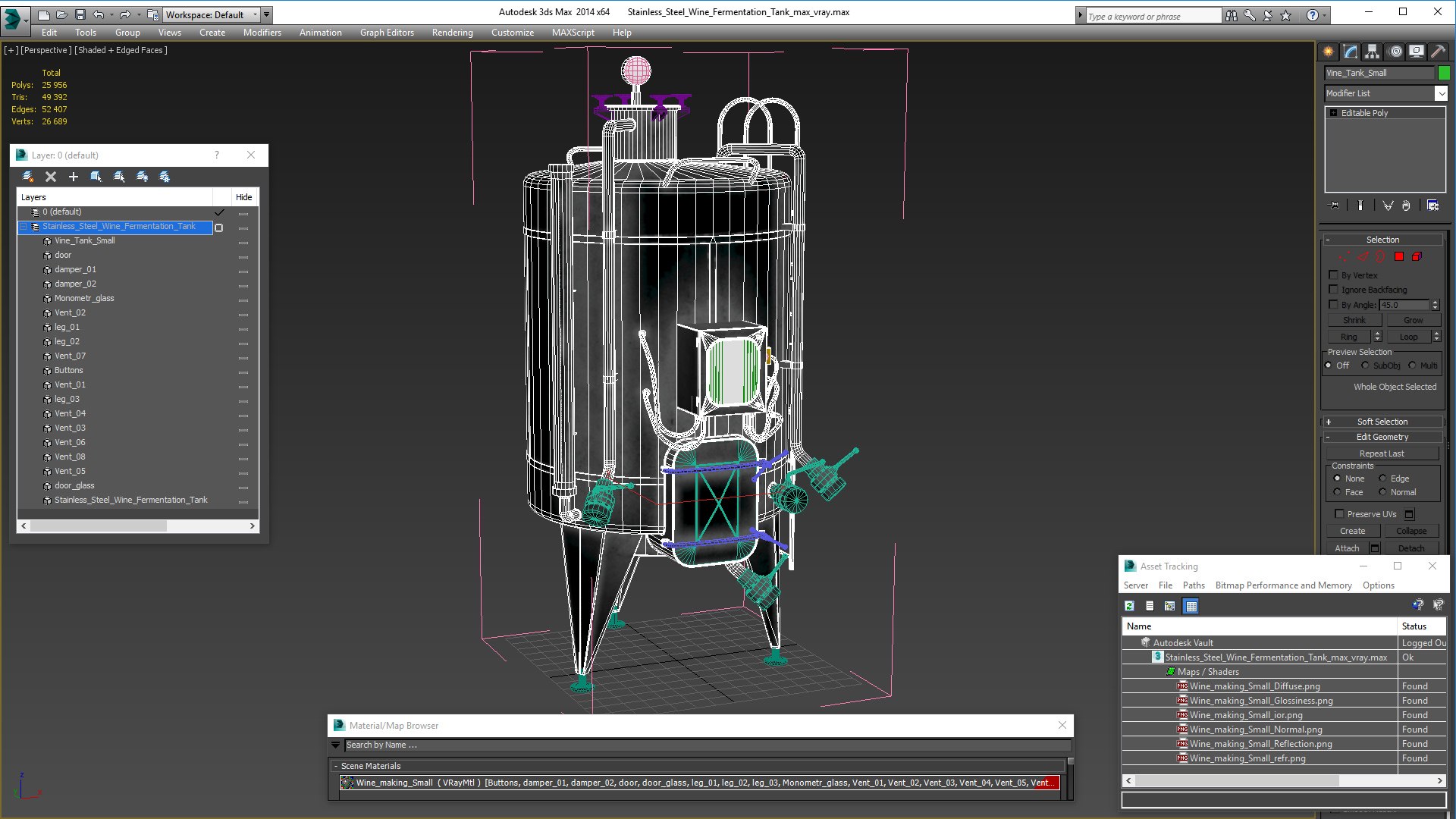 stainless steel wine fermentation 3D https://p.turbosquid.com/ts-thumb/Lt/mV8dzT/hpjVd3CY/stainlesssteelwinefermentationtankc4dmodel015/jpg/1596471138/1920x1080/fit_q87/eff23b18174fcac1429516b451194e67d892a5ed/stainlesssteelwinefermentationtankc4dmodel015.jpg