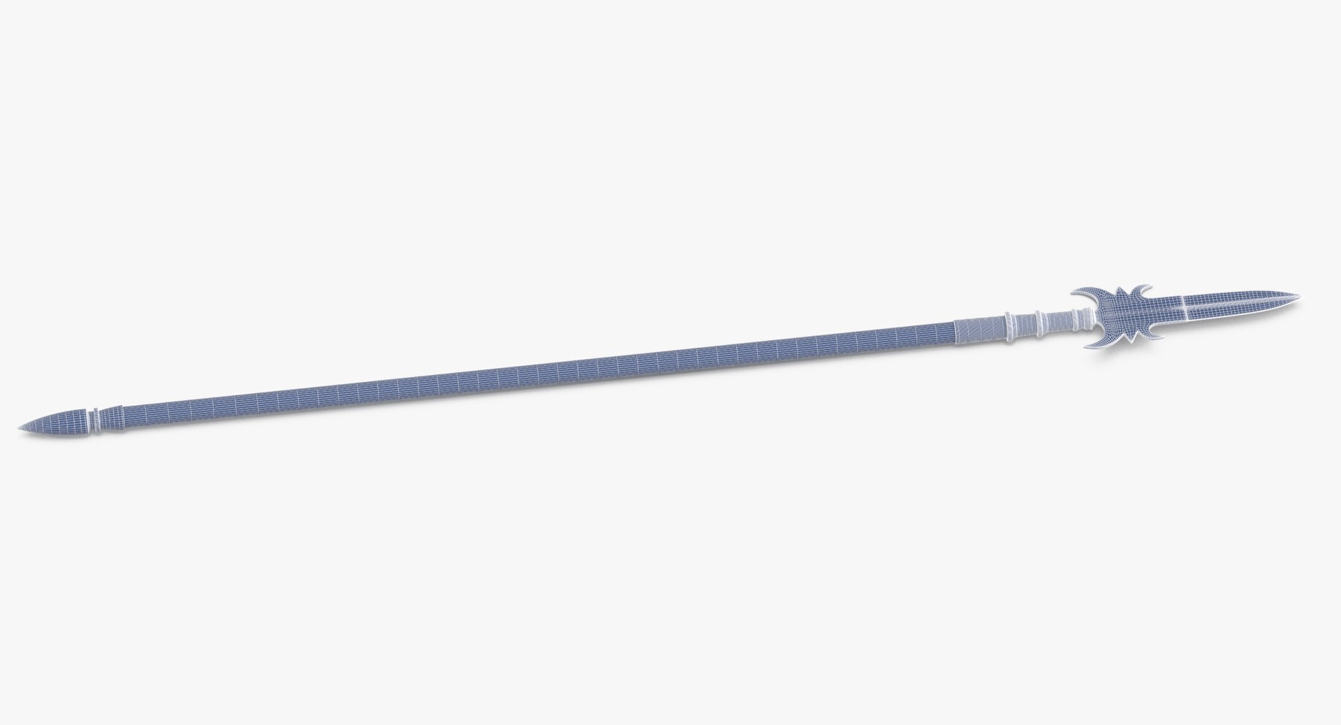 medieval battle weaponry armor 3D model https://p.turbosquid.com/ts-thumb/Lt/oi3HfT/cAyHsBFk/pertuisane_wireframe_01_0004/jpg/1538730381/1920x1080/fit_q87/466c5a7dff9e9f0d74cad5e084e03dd4ac239461/pertuisane_wireframe_01_0004.jpg