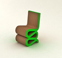 frank gehry wiggle chair
