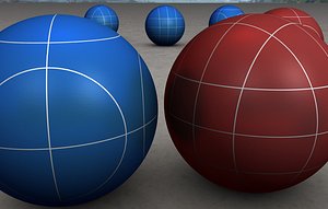 3d bocce balls