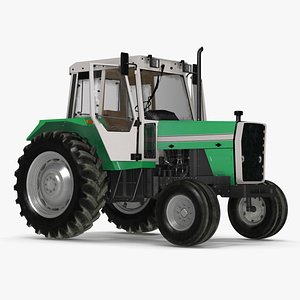 Farm Tractor 3D model