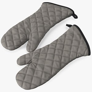Oven Mitt Gray