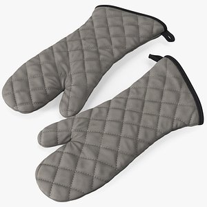 Oven Mitt Gray