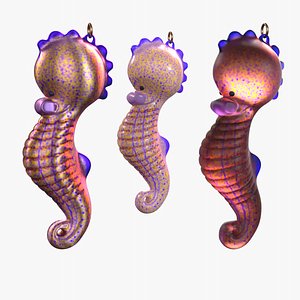 3D Seahorses model