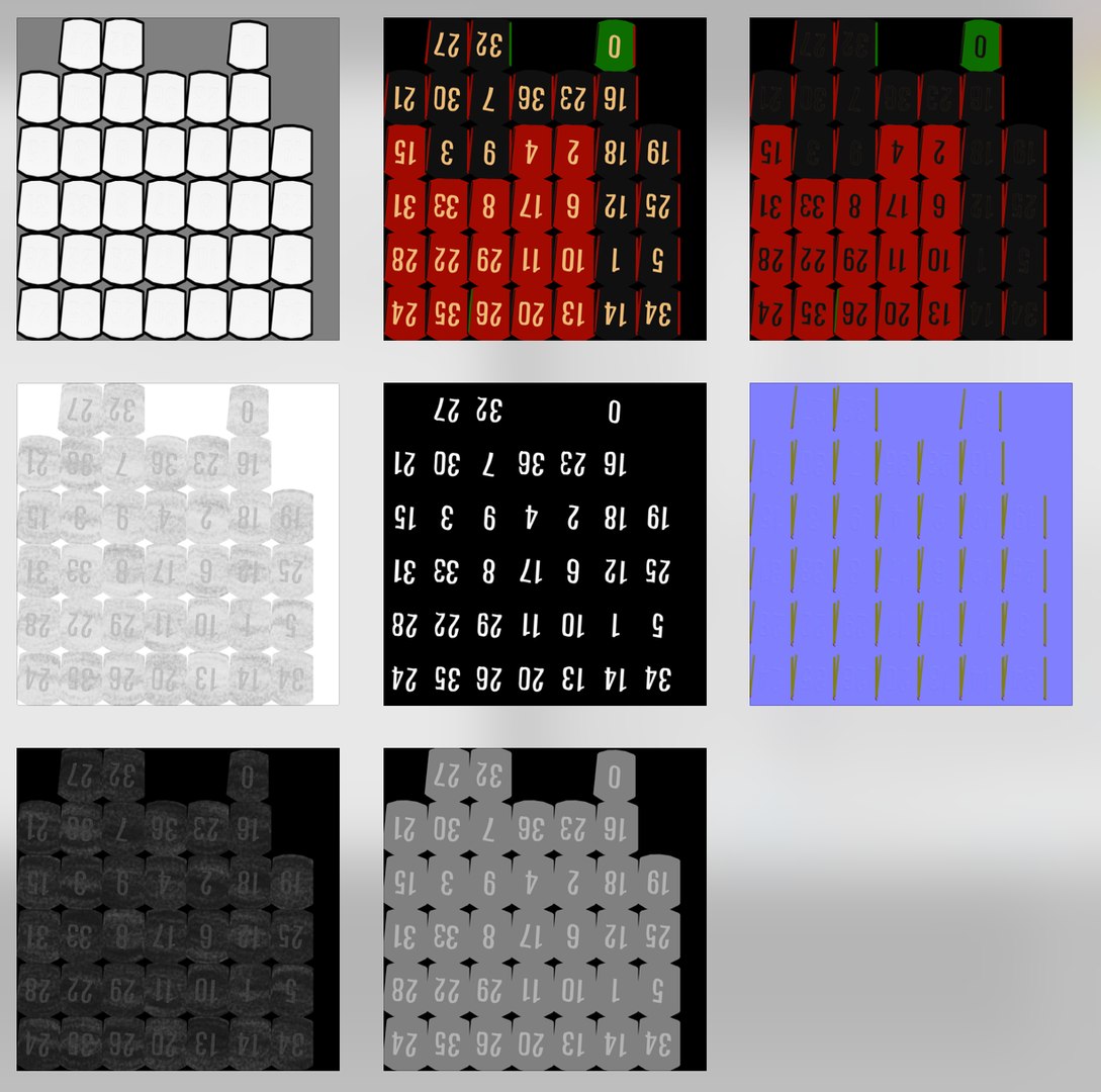 Modern Roulette Wheel Games 3D Model - TurboSquid 1591754