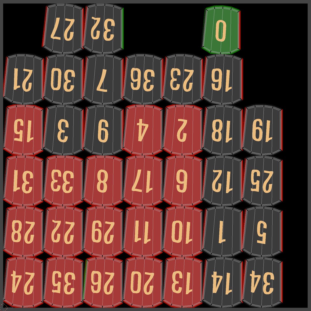 Modern Roulette Wheel Games 3D Model - TurboSquid 1591754