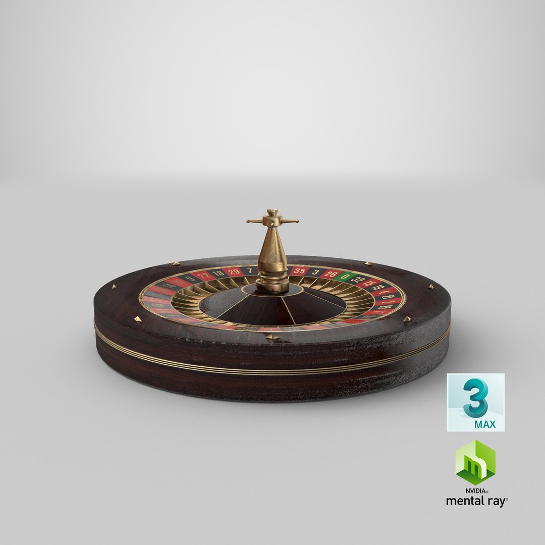 Modern roulette wheel games 3D model - TurboSquid 1591754