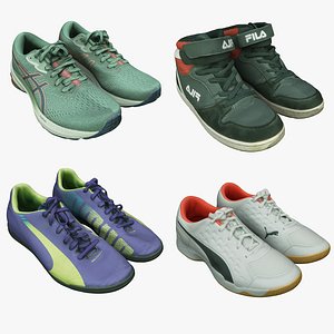 Shoes Collection 35 Athletic Shoes 3D