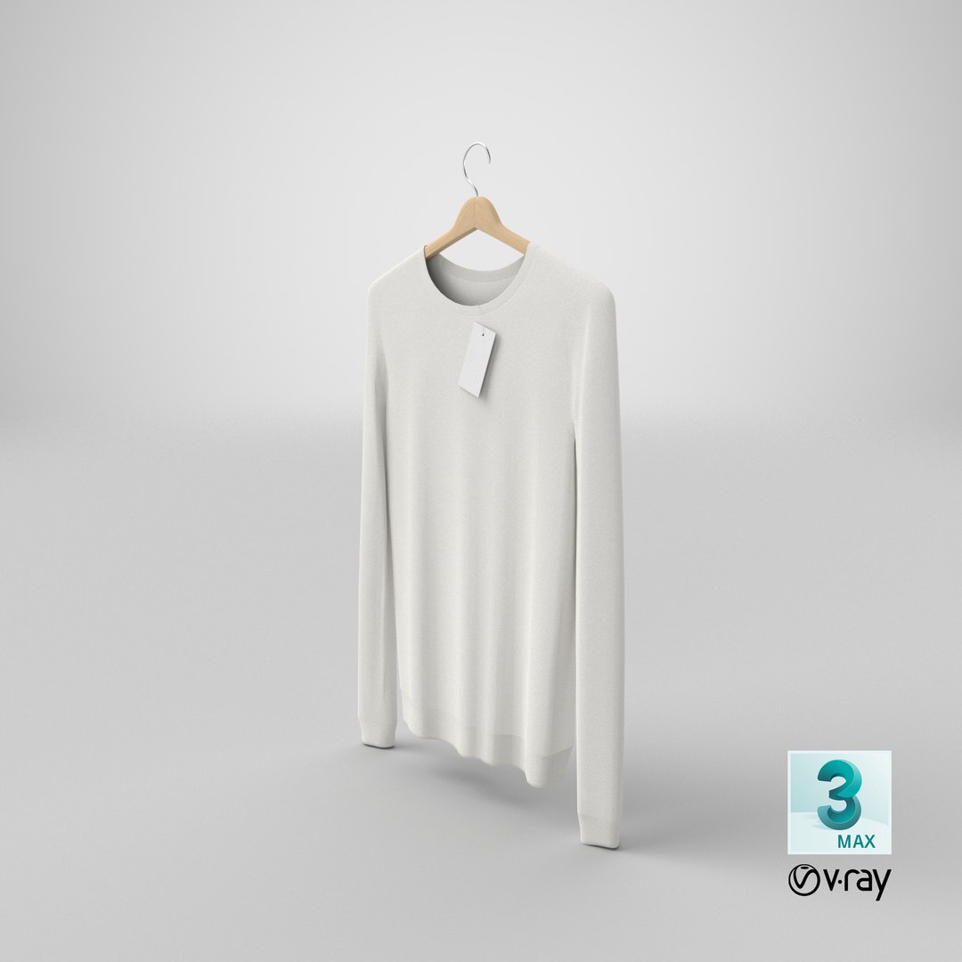 3D Hanging Sweater Round Neck Color Variations https://p.turbosquid.com/ts-thumb/Lu/Ae1BTa/ji/stemcell_max_vray_render/png/1680239819/1920x1080/fit_q87/59fb01b92276722a58abe3448d99bf363583c57d/stemcell_max_vray_render.jpg