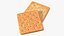Square Cracker 3D model