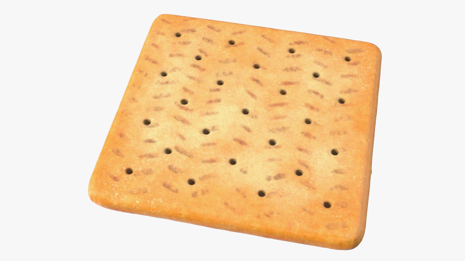 Square Cracker 3D Model - TurboSquid 2384671