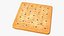 Square Cracker 3D model