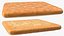 Square Cracker 3D model