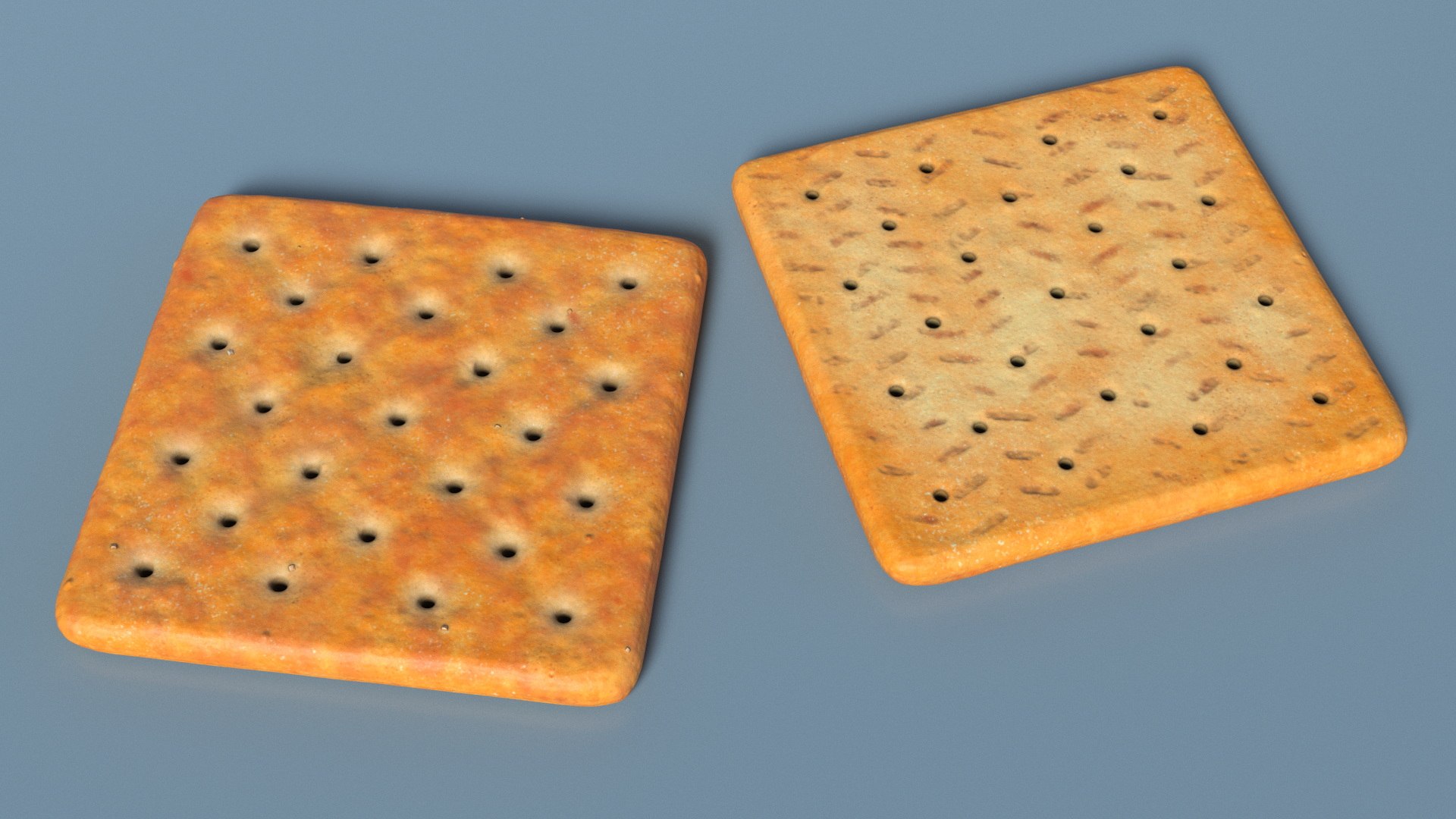 Square Cracker 3D Model - TurboSquid 2384671