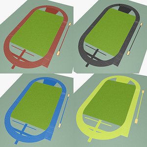 Game Ready Athletic track and sectors - Four set
