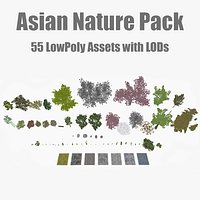 Asian Nature Assets Pack