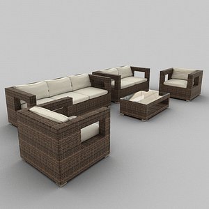 Rattan Seat Set 30