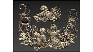 Decorative Ornamental 52 3D model