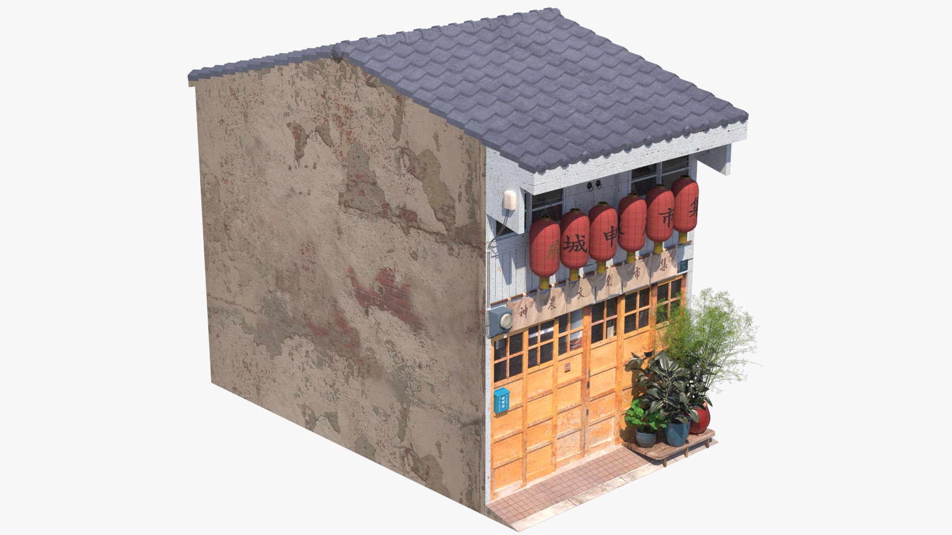 3D Taiwanese Buidings Bundle - TurboSquid 2556087