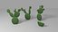 Cactus low-poly