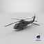 Sikorsky UH-60 Black Hawk Military Utility Helicopter PBR