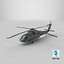 Sikorsky UH-60 Black Hawk Military Utility Helicopter PBR
