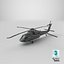 Sikorsky UH-60 Black Hawk Military Utility Helicopter PBR