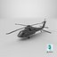 Sikorsky UH-60 Black Hawk Military Utility Helicopter PBR
