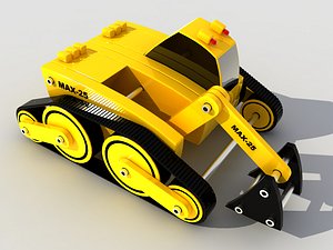 max toy excavator module kit