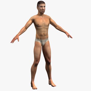 Masculine Male Athlete