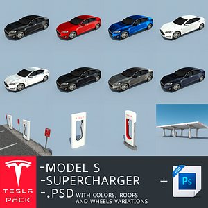 pack s superchargers 3d model