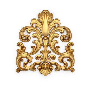 carved classic decorative ornament cnc 3d printing stl 57 3D model