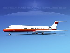 3d md-87 md-80s jet