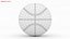Sauberer Basketballball