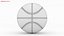 Sauberer Basketballball