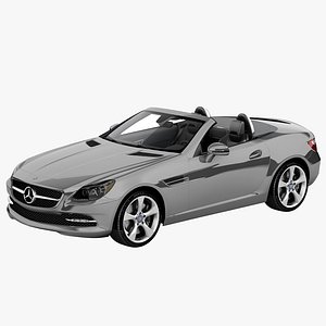 3dsmax mercedes benz slk roadster