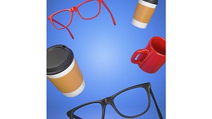 3D Stylized Cartoon Illustration 3D model model