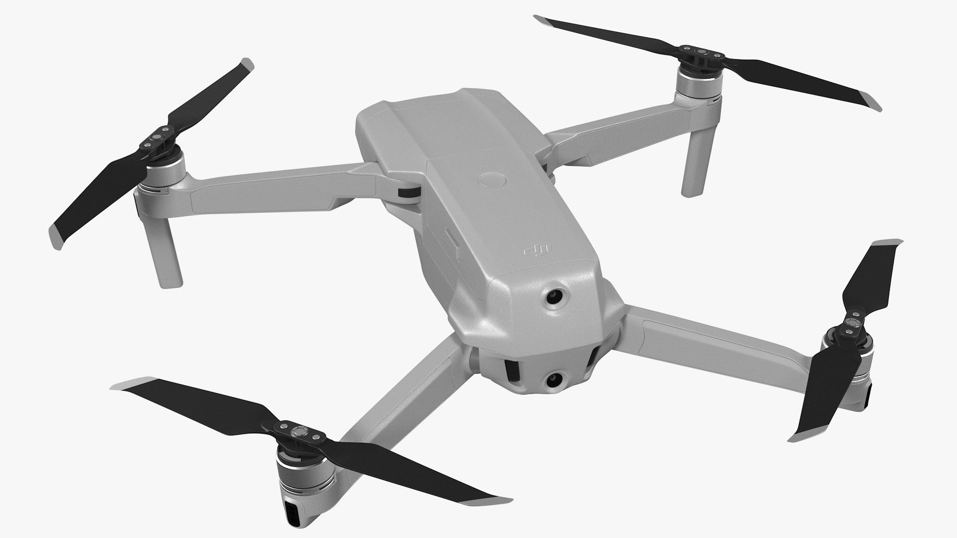 DJI Mavic Air2 Drone Quadcopter UAV with Camera 3D model preview