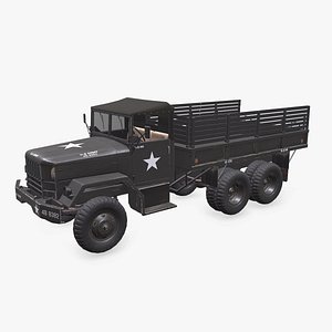 M35 Cargo Truck Low-poly PBR