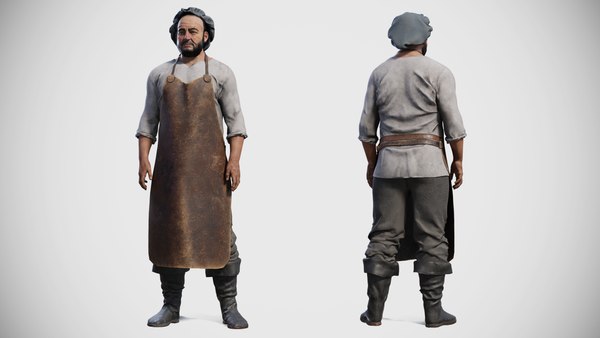 3D Blacksmith - TurboSquid 2036293