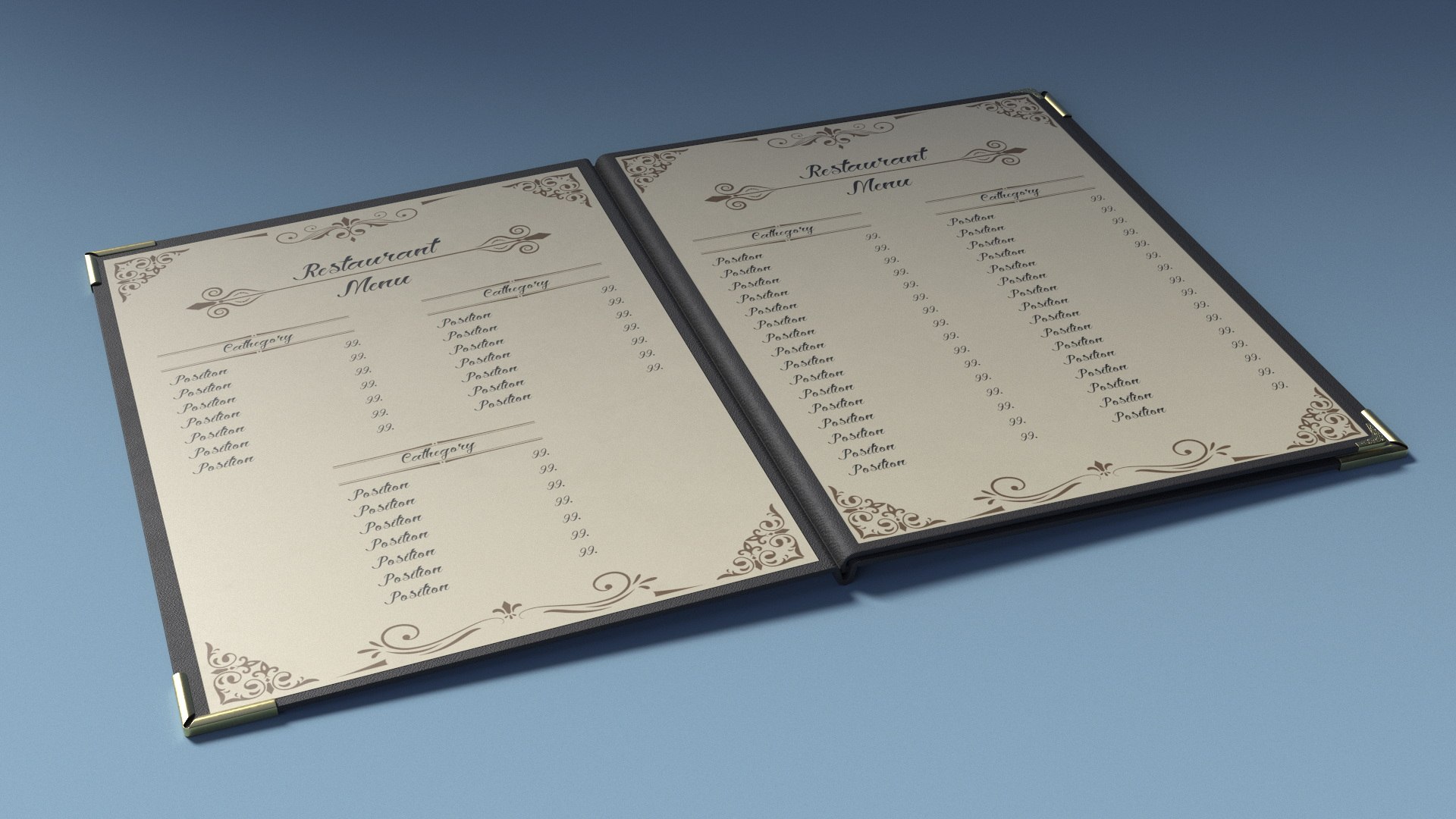 3D Restaurant Menu Open Flat Mockup https://p.turbosquid.com/ts-thumb/Lu/cQp6TP/UB/restaurant_menu_open_flat_mocup_006/jpg/1743275028/1920x1080/fit_q87/65d536b79d239dd4061021857b51e7459f416dd4/restaurant_menu_open_flat_mocup_006.jpg
