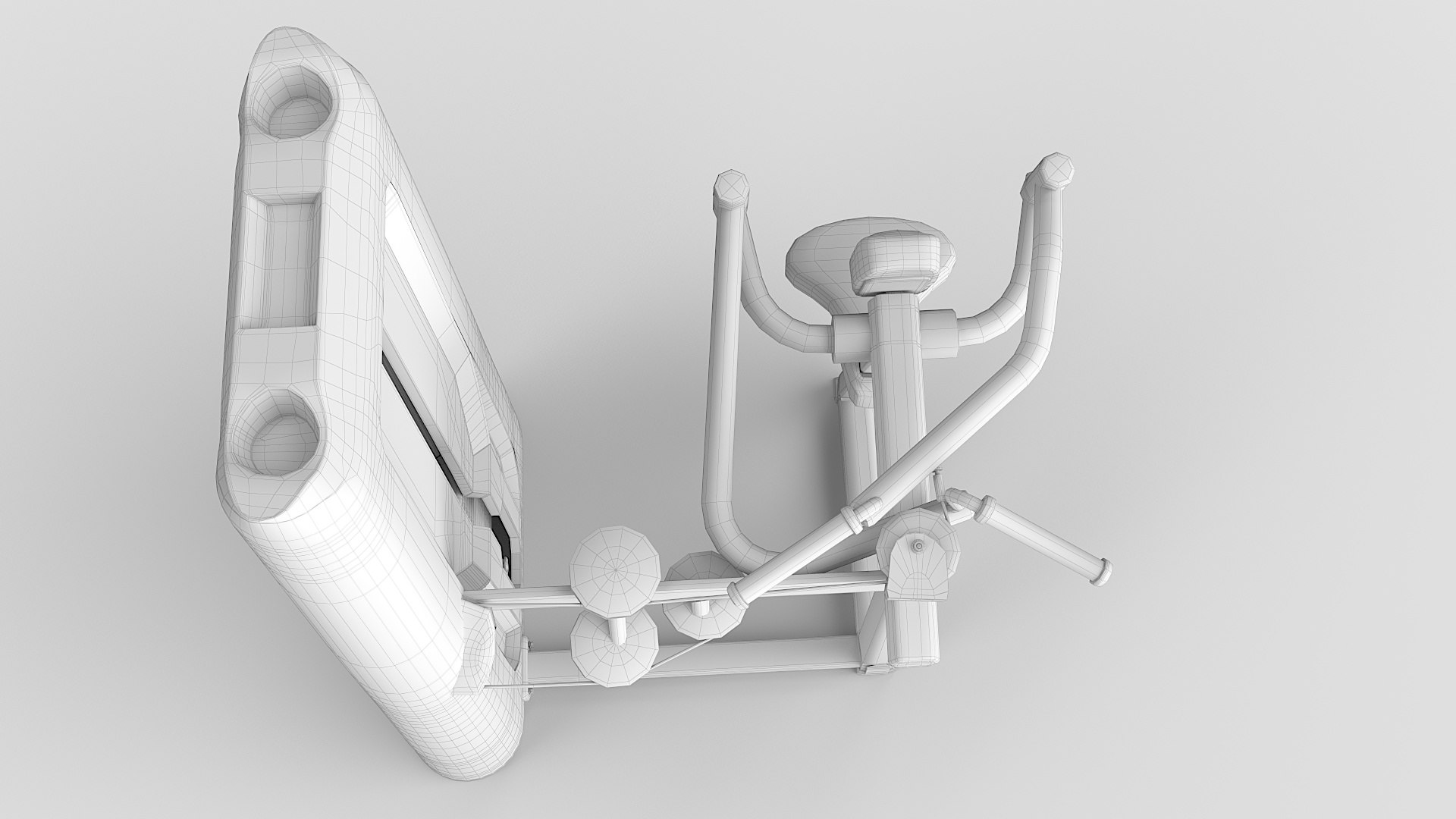 3D Generic Upper Back Machine - TurboSquid 2079521
