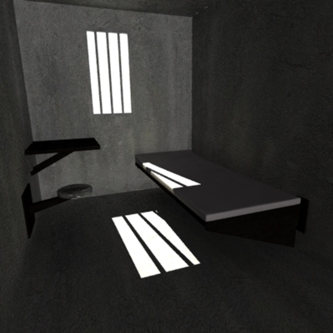 Prison Cell 3d Dxf